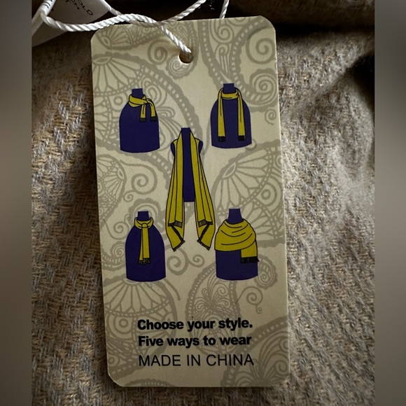 NEW Beige Sweater Vest Sleeveless Drape Open Front One Size Fits All - Picture 3 of 3